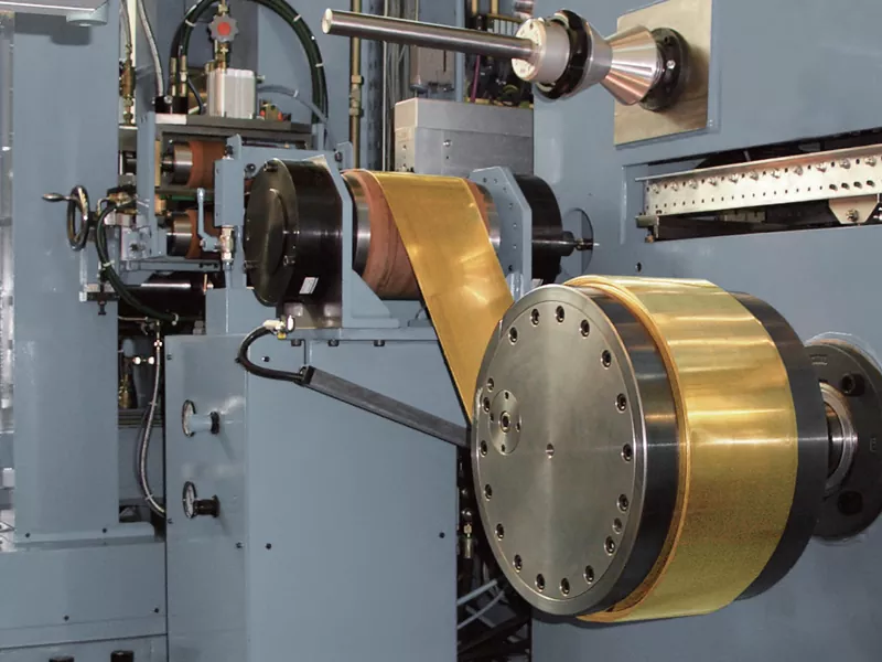 Высокадакладны стан халоднай пракаткі меднага сплаву