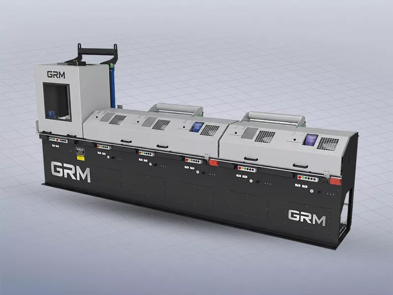 Высакахуткасная машына для валачэння дроту